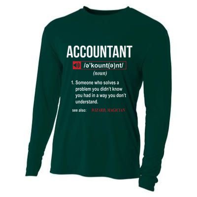 Funny Accountant Definition See Also Wizard Cooling Performance Long Sleeve Crew
