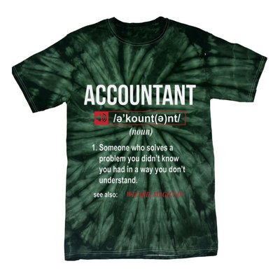 Funny Accountant Definition See Also Wizard Tie-Dye T-Shirt
