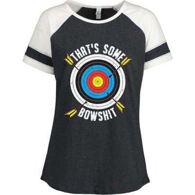 Funny Archery Design For Women Archery Bow Archer Enza Ladies Jersey Colorblock Tee