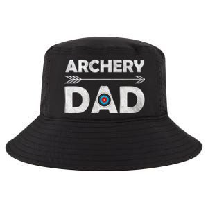 Family Archery Dad Arrow Target Team Photo Gift Cool Comfort Performance Bucket Hat