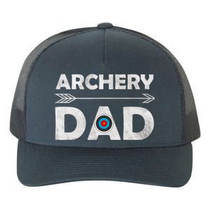 Family Archery Dad Arrow Target Team Photo Gift Yupoong Adult 5-Panel Trucker Hat