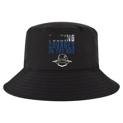 Faded F'n Savages In The Box Baseball Cool Comfort Performance Bucket Hat