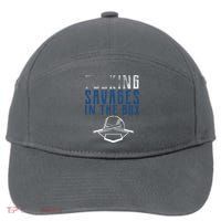 Faded F'n Savages In The Box Baseball 7-Panel Snapback Hat