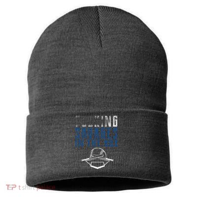 Faded F'n Savages In The Box Baseball Sustainable Knit Beanie