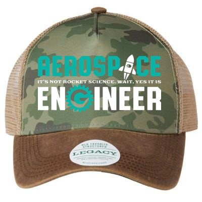Funny Aerospace Engineer Rocket Science Engineering Legacy Tie Dye Trucker Hat