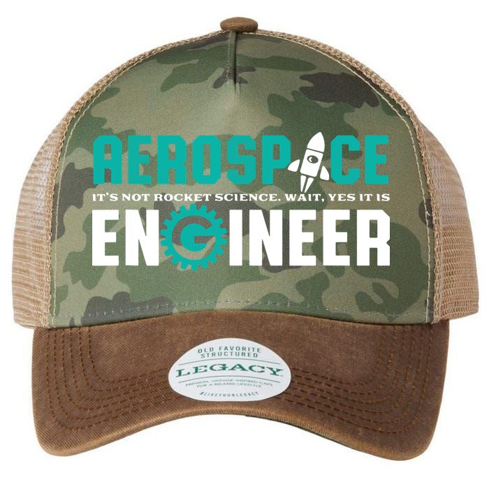 Funny Aerospace Engineer Rocket Science Engineering Legacy Tie Dye Trucker Hat