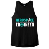 Funny Aerospace Engineer Rocket Science Engineering Ladies PosiCharge Tri-Blend Wicking Tank