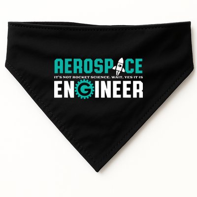 Funny Aerospace Engineer Rocket Science Engineering USA-Made Doggie Bandana