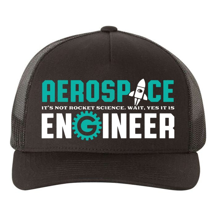 Funny Aerospace Engineer Rocket Science Engineering Yupoong Adult 5-Panel Trucker Hat