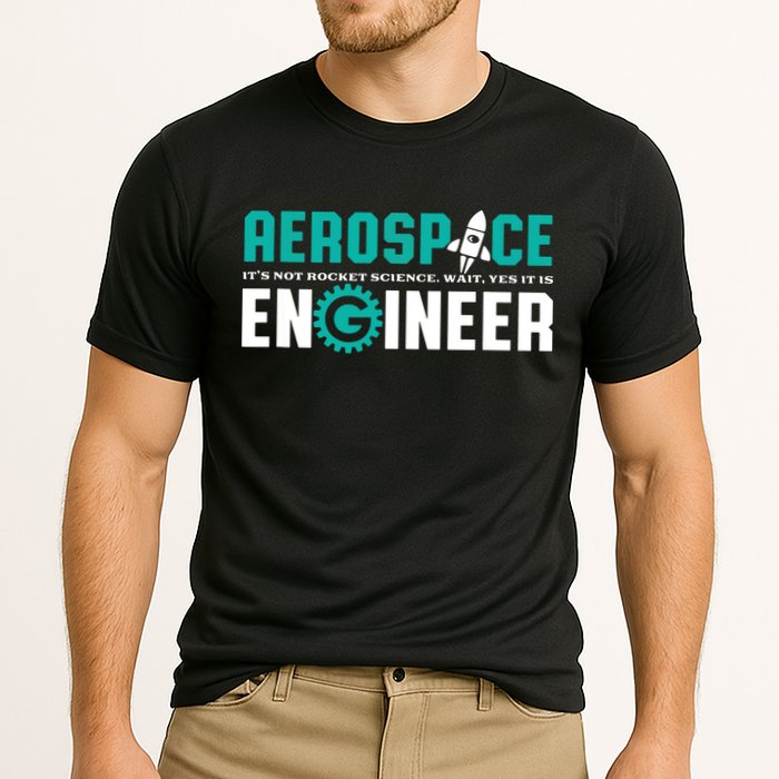 Funny Aerospace Engineer Rocket Science Engineering Performance Shirt