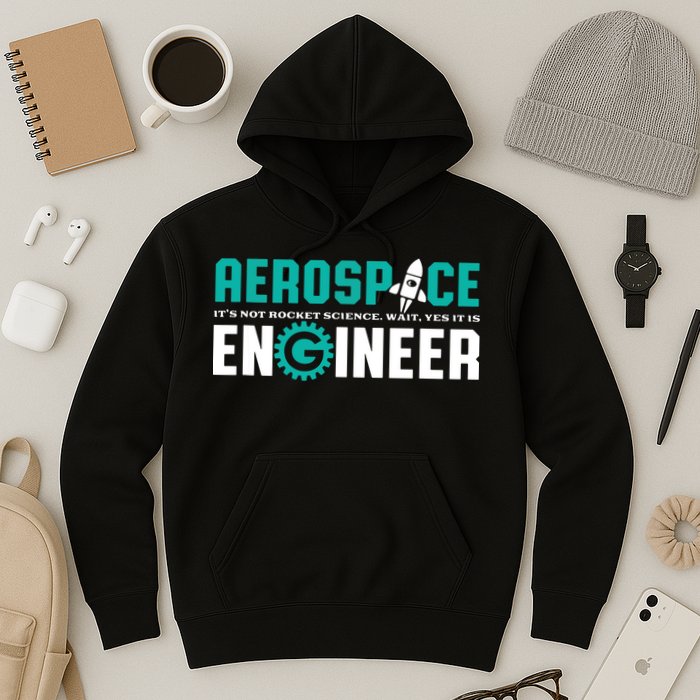 Funny Aerospace Engineer Rocket Science Engineering Hoodie