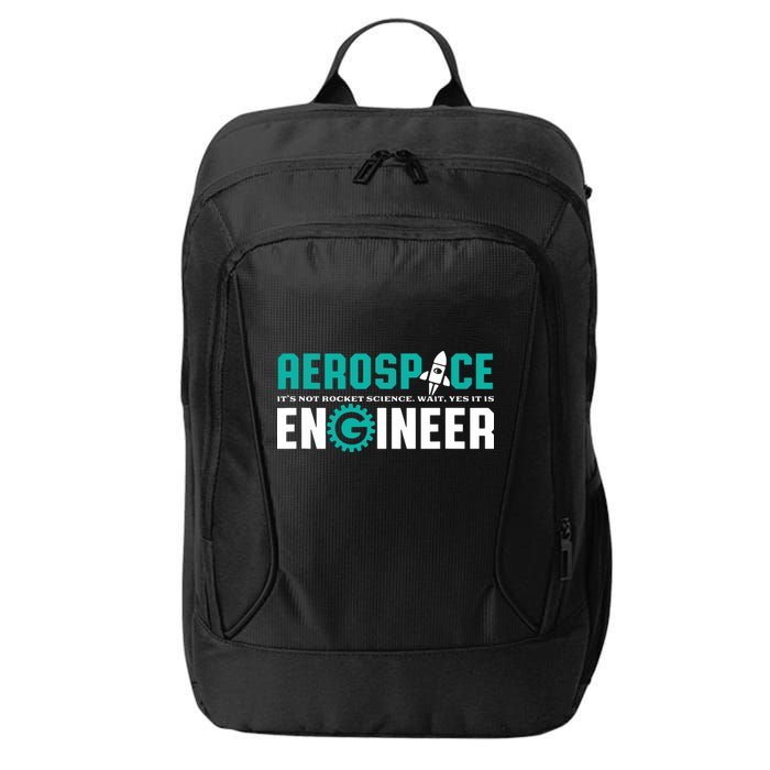 Funny Aerospace Engineer Rocket Science Engineering City Backpack