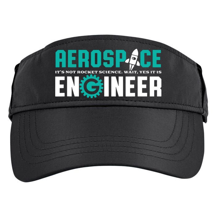 Funny Aerospace Engineer Rocket Science Engineering Adult Drive Performance Visor