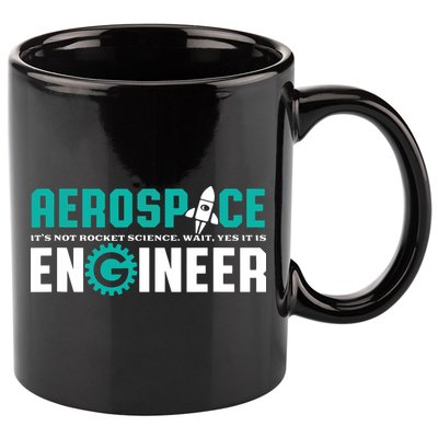 Funny Aerospace Engineer Rocket Science Engineering 11oz C Handle Ceramic Mug