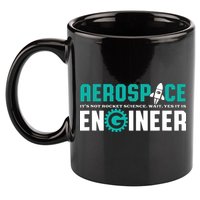 Funny Aerospace Engineer Rocket Science Engineering 11oz C Handle Ceramic Mug