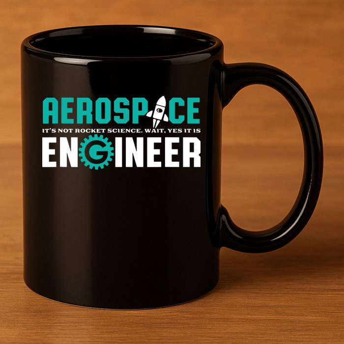 Funny Aerospace Engineer Rocket Science Engineering 11oz C Handle Ceramic Mug