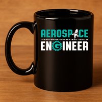 Funny Aerospace Engineer Rocket Science Engineering 11oz C Handle Ceramic Mug