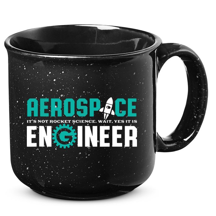 Funny Aerospace Engineer Rocket Science Engineering 15oz Campfire Ceramic Mug