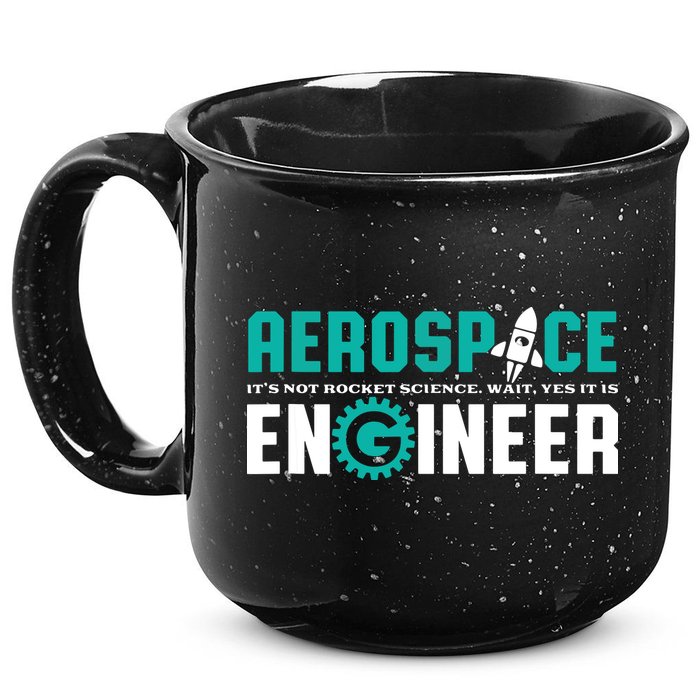 Funny Aerospace Engineer Rocket Science Engineering 15oz Campfire Ceramic Mug