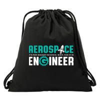 Funny Aerospace Engineer Rocket Science Engineering Drawstring Bag