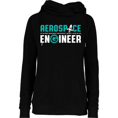 Funny Aerospace Engineer Rocket Science Engineering Womens Funnel Neck Pullover Hood