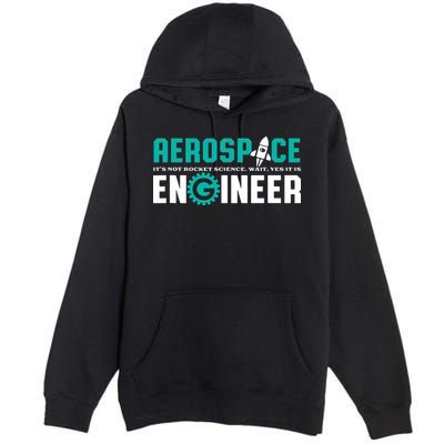 Funny Aerospace Engineer Rocket Science Engineering Premium Pullover Hoodie