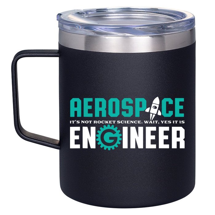 Funny Aerospace Engineer Rocket Science Engineering 12oz Stainless Steel Coffee Mug