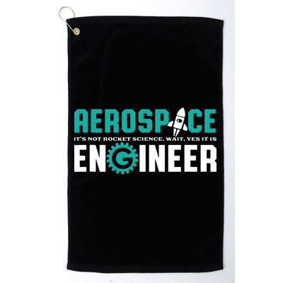 Funny Aerospace Engineer Rocket Science Engineering Golf Towel