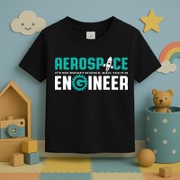 Funny Aerospace Engineer Rocket Science Engineering Toddler T-Shirt