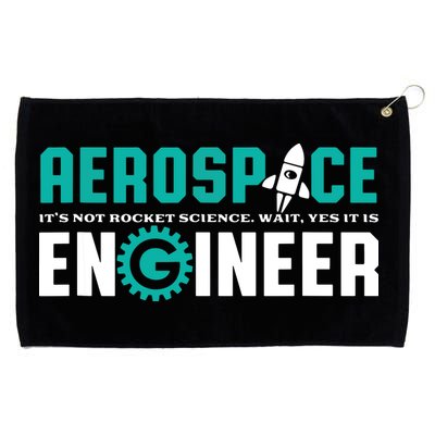 Funny Aerospace Engineer Rocket Science Engineering Grommeted Golf Towel