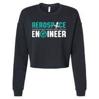 Funny Aerospace Engineer Rocket Science Engineering Cropped Pullover Crew