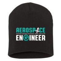 Funny Aerospace Engineer Rocket Science Engineering Short Acrylic Beanie