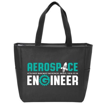Funny Aerospace Engineer Rocket Science Engineering Zip Tote Bag