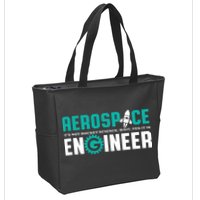 Funny Aerospace Engineer Rocket Science Engineering Zip Tote Bag