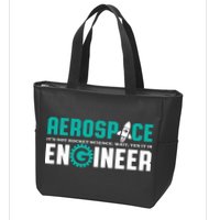 Funny Aerospace Engineer Rocket Science Engineering Zip Tote Bag
