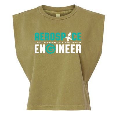 Funny Aerospace Engineer Rocket Science Engineering Garment-Dyed Women's Muscle Tee