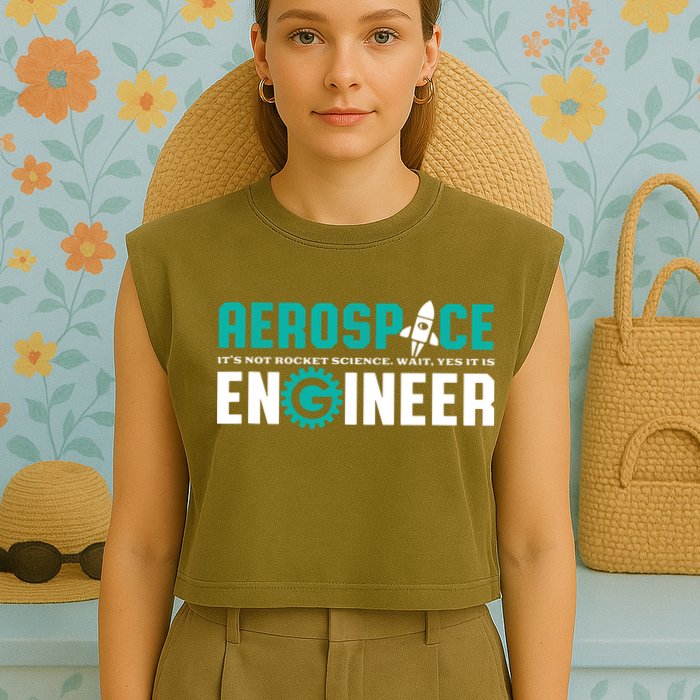 Funny Aerospace Engineer Rocket Science Engineering Garment-Dyed Women's Muscle Tee
