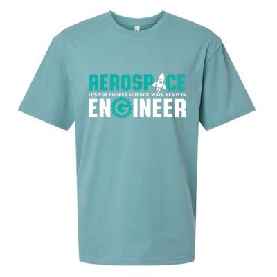 Funny Aerospace Engineer Rocket Science Engineering Sueded Cloud Jersey T-Shirt