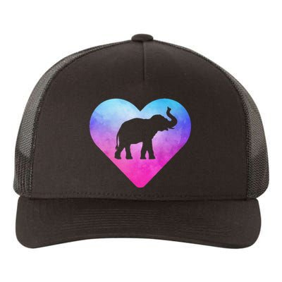 Funny Animal Elephant Yupoong Adult 5-Panel Trucker Hat