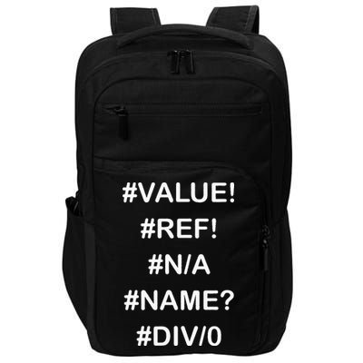 Funny Accountant Errors In Excel Design Impact Tech Backpack