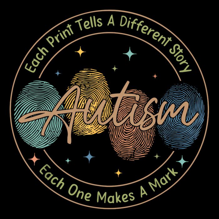 Fingerprint Autism Each Print Tells A Different Story  Mousepad