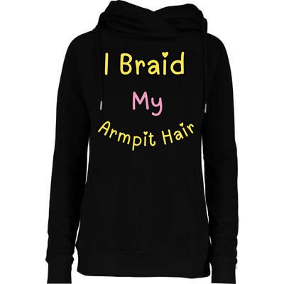 Funny And Embarrassing Womens Funnel Neck Pullover Hood