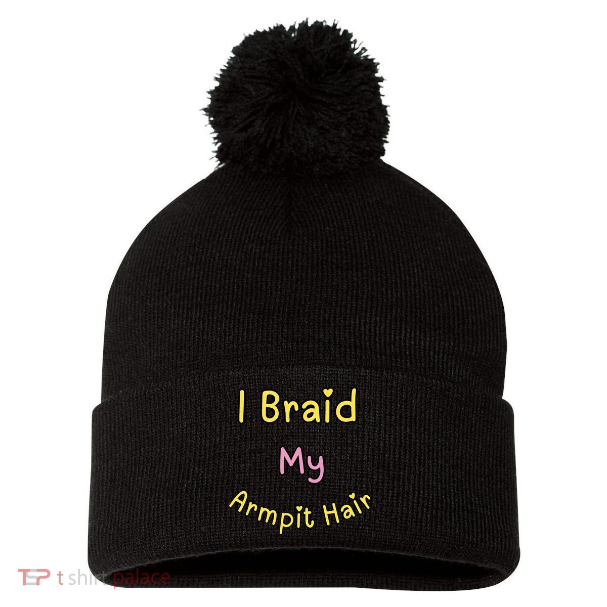 Funny And Embarrassing Pom Pom 12in Knit Beanie