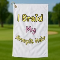 Funny And Embarrassing Golf Towel