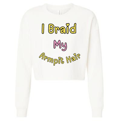Funny And Embarrassing Cropped Pullover Crew