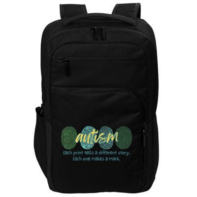 Fingerprint Autism Each Print Tells A Different Story Impact Tech Backpack