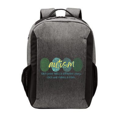 Fingerprint Autism Each Print Tells A Different Story Vector Backpack