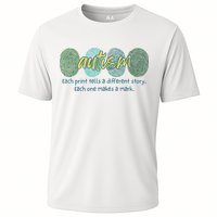 Fingerprint Autism Each Print Tells A Different Story Performance Shirt