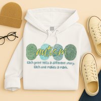 Fingerprint Autism Each Print Tells A Different Story Hoodie
