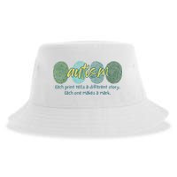 Fingerprint Autism Each Print Tells A Different Story Sustainable Bucket Hat